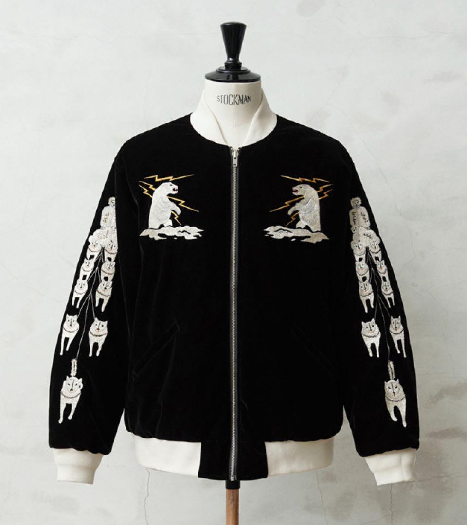 waiper 別注　taion スカジャン　アラスカ　アラスカジャン　XLサイズ