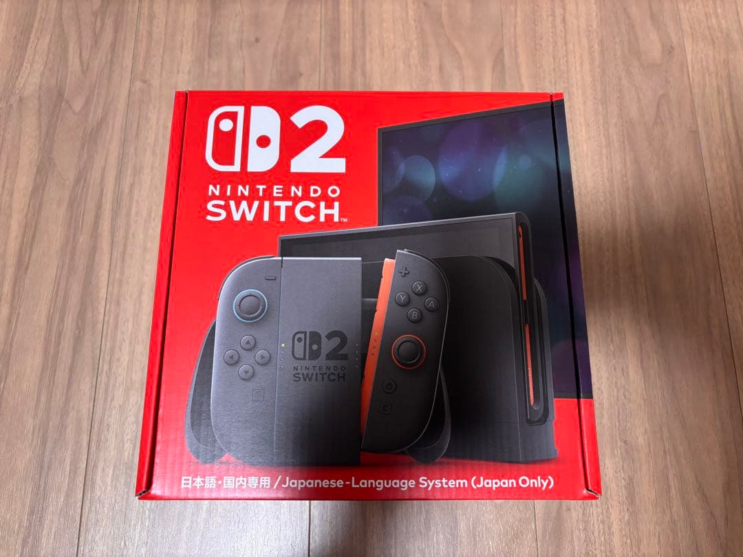 Nintendo Switch 2 日本語専用 本体と抗菌フィルムのおまけ付き
