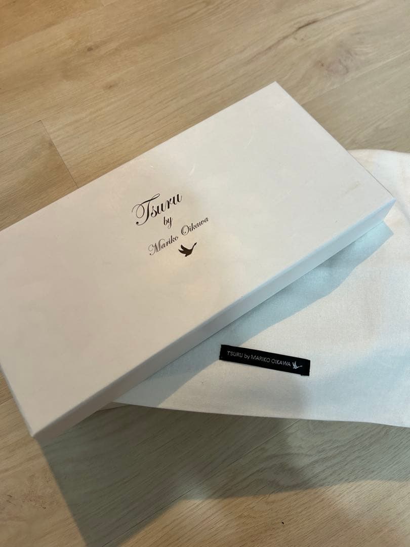 ツルバイマリコオイカワElsa ファー付きパンプス