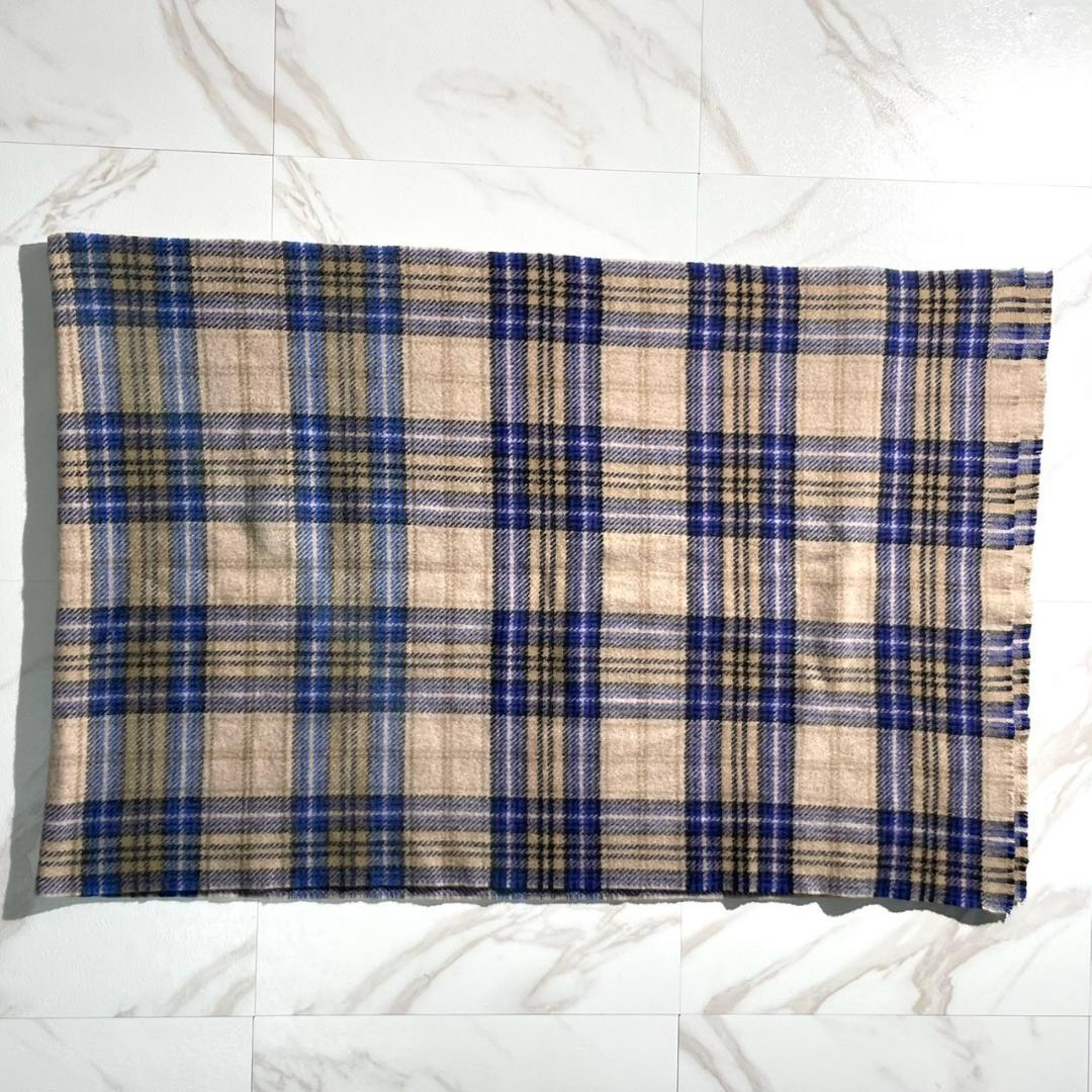 極美品✨Acne Studios チェック マフラー ストール 大判 ウール