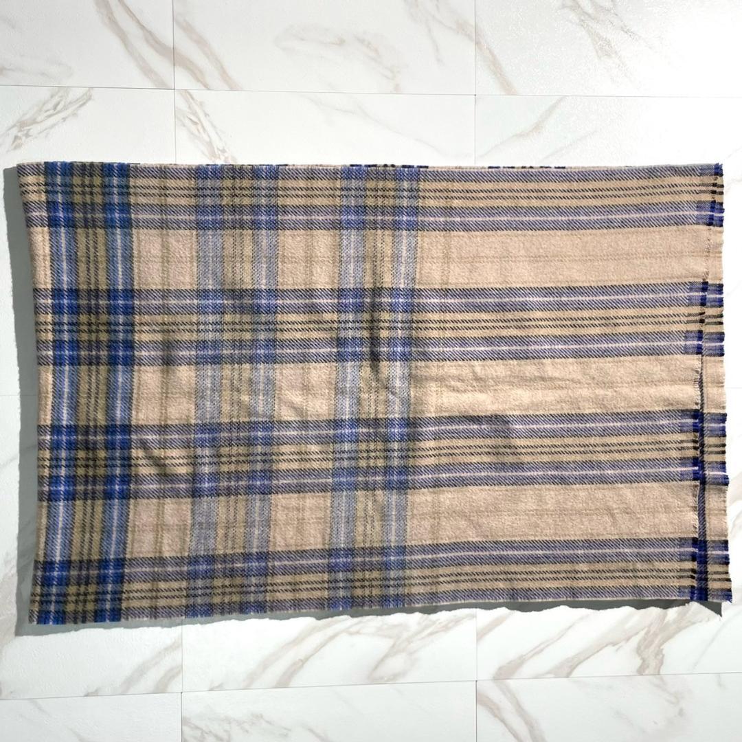 極美品✨Acne Studios チェック マフラー ストール 大判 ウール
