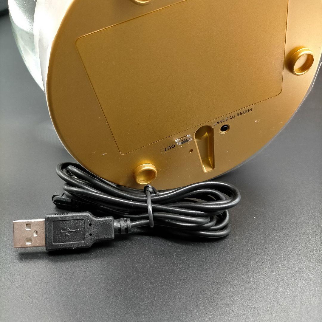 シャネル　電動ビッグスノードーム　ゴールド★ CHANEL ジャンク