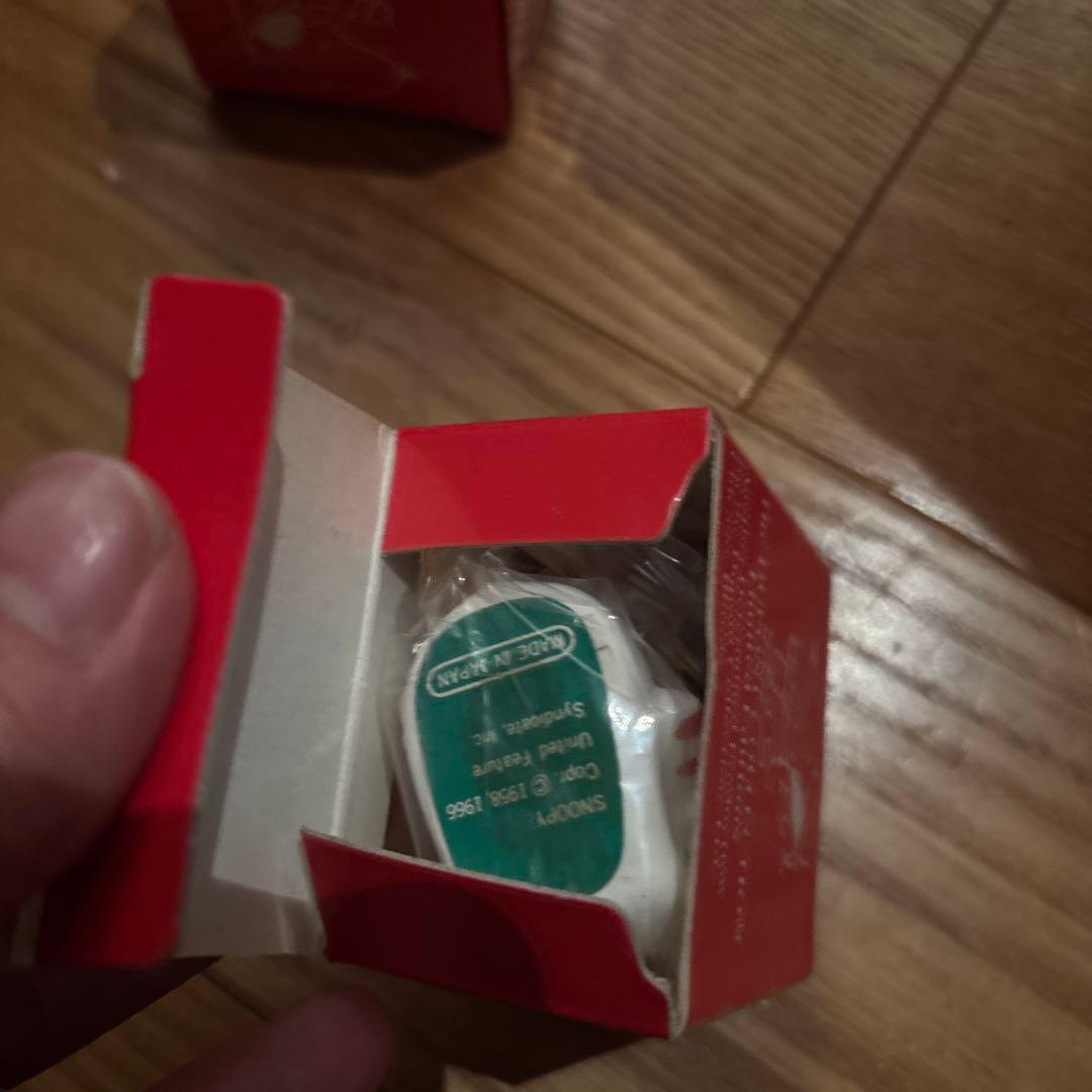 [[amiii]]スヌーピー クリスマスオーナメント 1977 3点