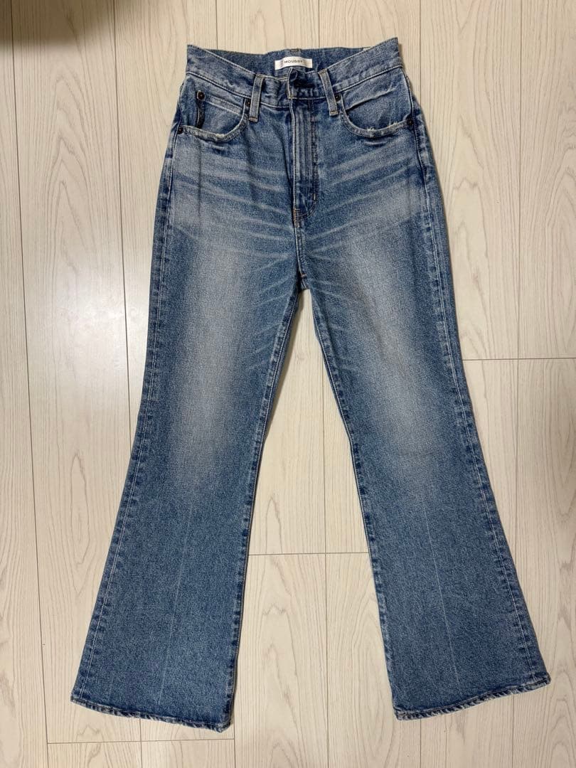 MOUSSY mvs flare デニムパンツ 25