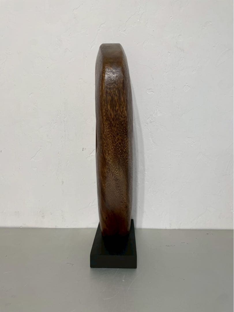 美品 BoConcept ボーコンセプト スカルプチャー オブジェ 置物 木製