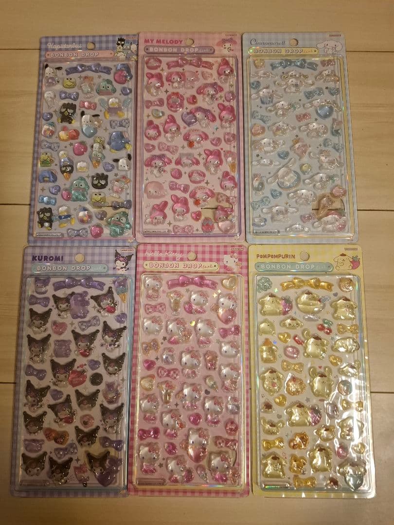 正規品　ボンボンドロップシール　サンリオ