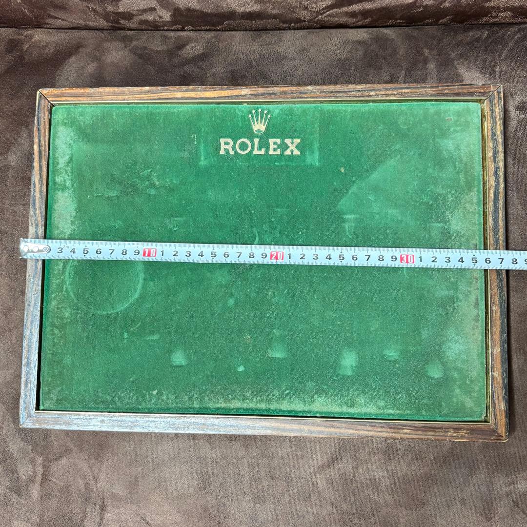 希少❗️ROLEXロレックス 販売ディスプレイトレー 真鍮ロゴ SMISS