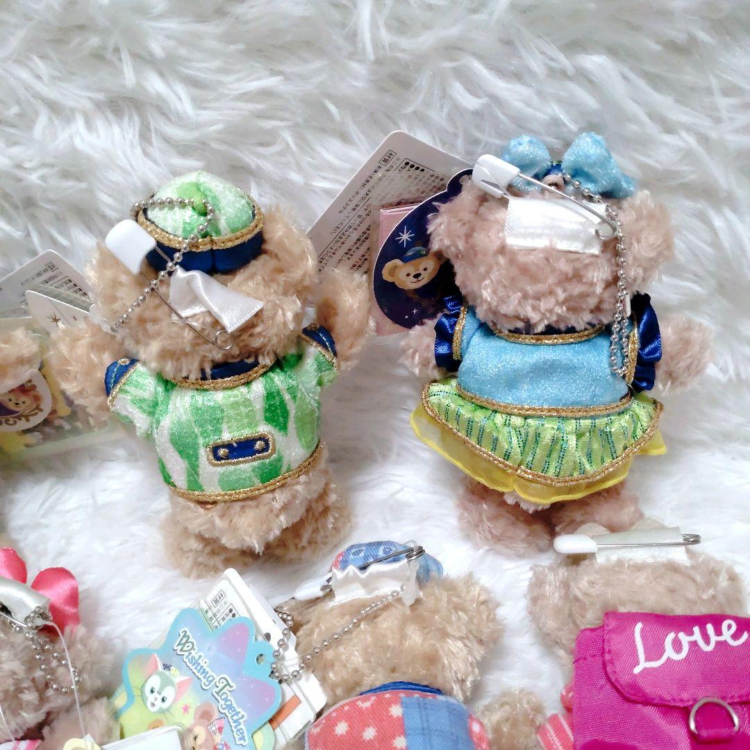 ディズニーリゾート 香港ディズニー ダッフィーフレンズ ぬいぐるみバッジ ぬいバ