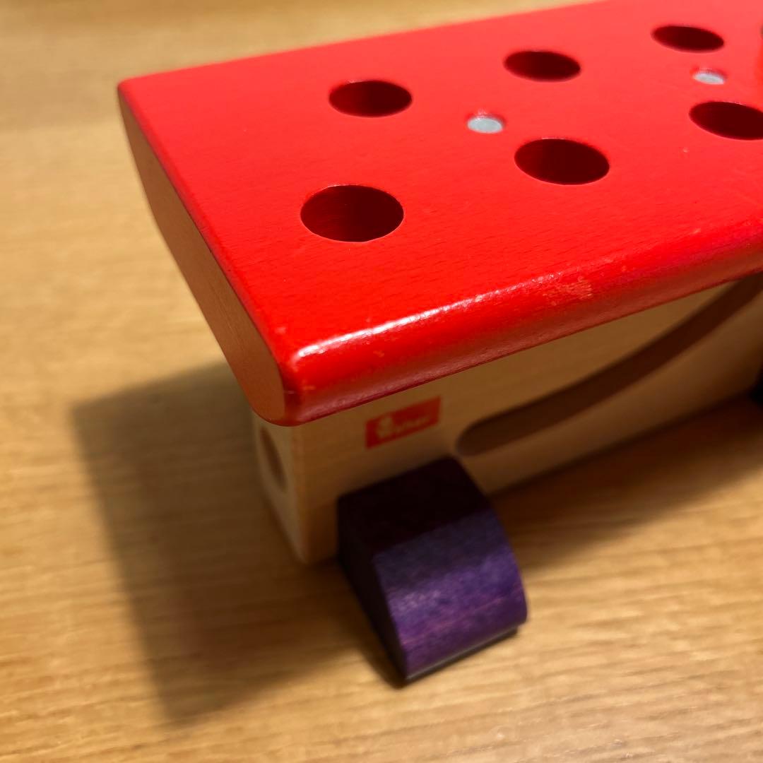 NIC社 大工さん ハンマートイ ニック社 ペグ10本 モンテッソーリ