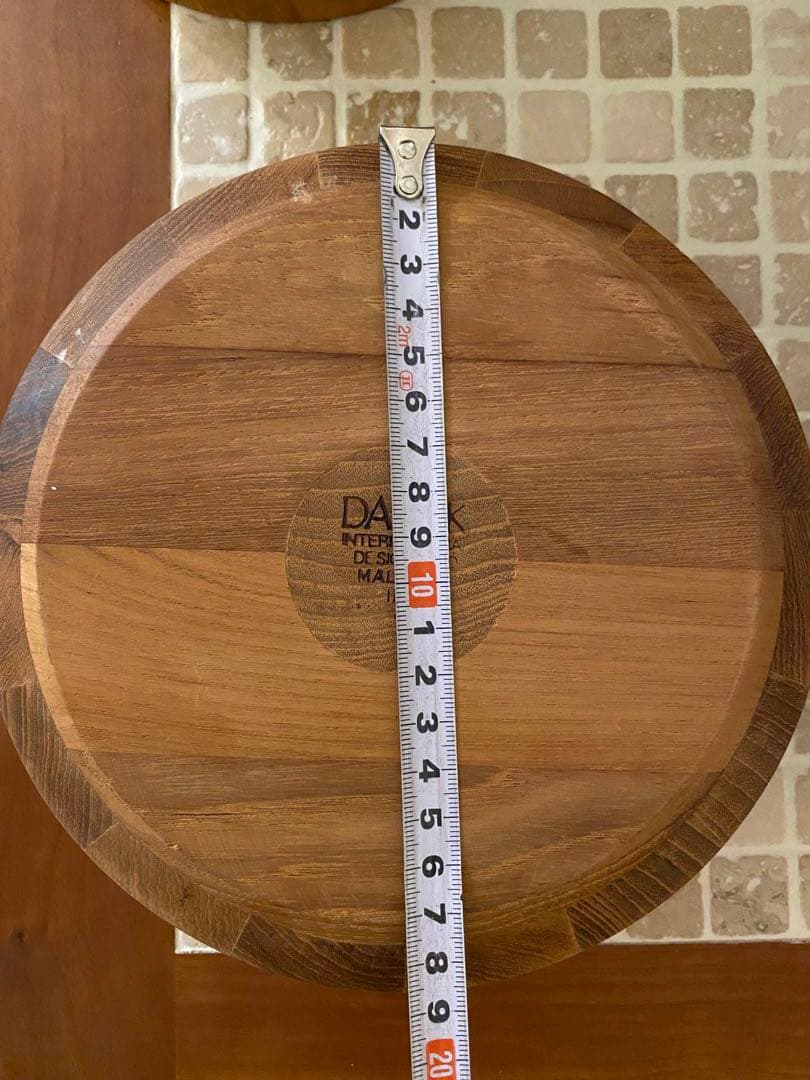 値下げ中‼️DANSK ダンスク　木製マレーシア製　チーク サラダボウル３点セット