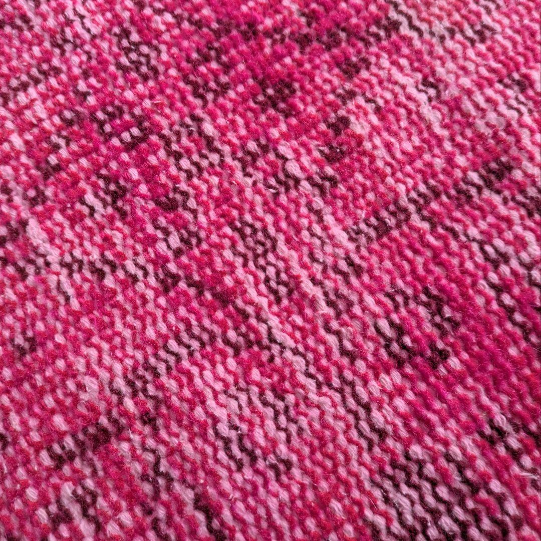 116×184 オーバーダイピンク　トルコヴィンテージラグ