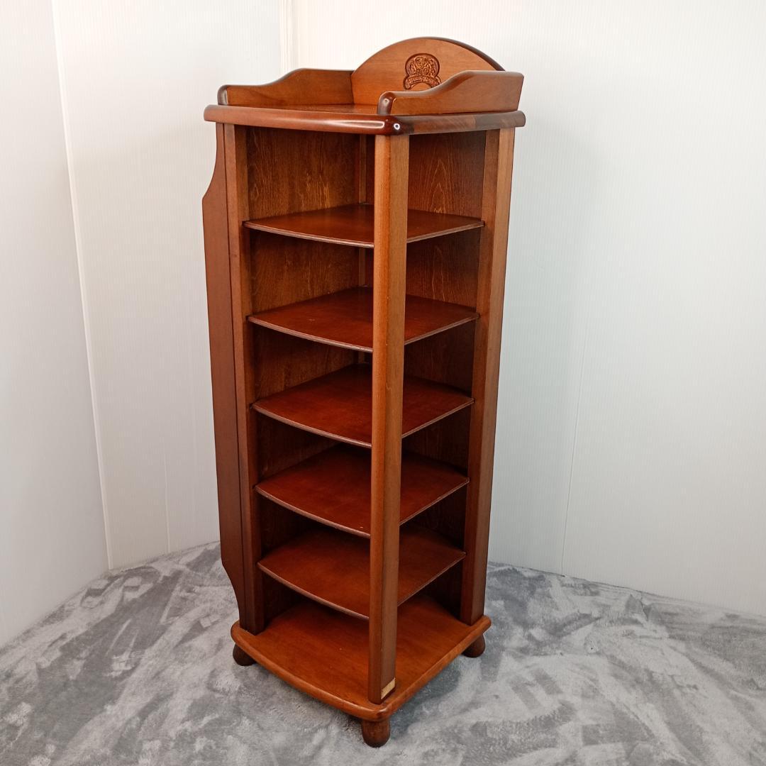 木製　スリッパラック ブラウン　玄関　スリッパ　レトロ感あります