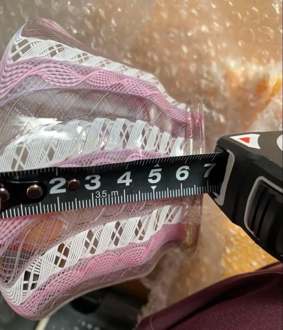 イタリア フィリグラーナ ボール ヴェネチアングラス ムラノ ガラス