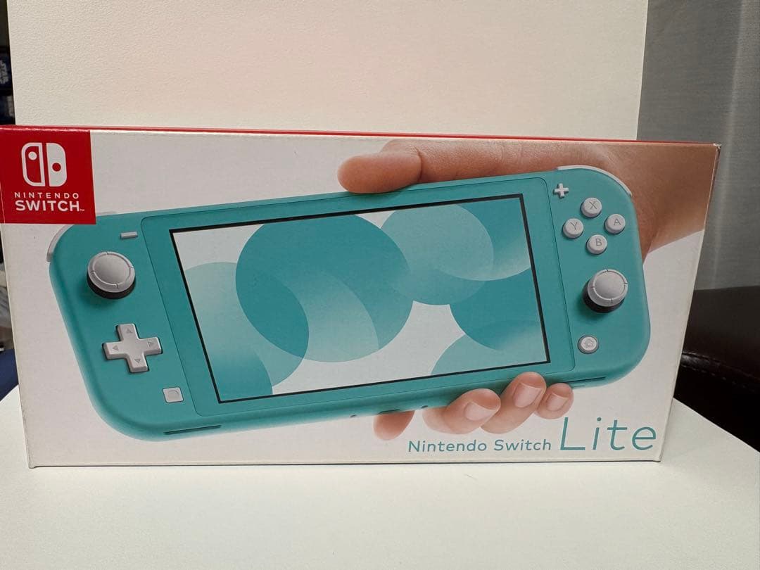 【強化ガラス・ケース付】Nintendo Switch Liteターコイズ 本体