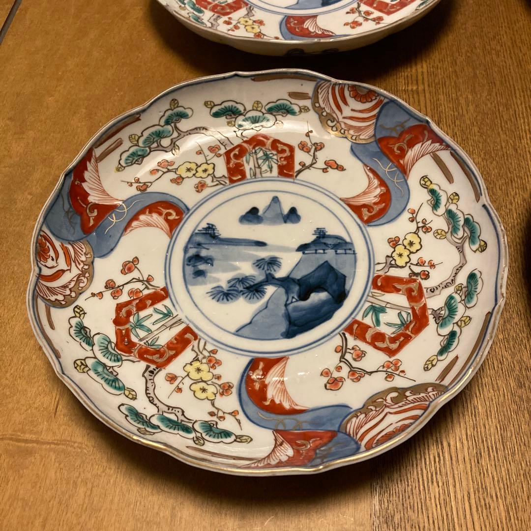 NO.61 波型皿4枚セット