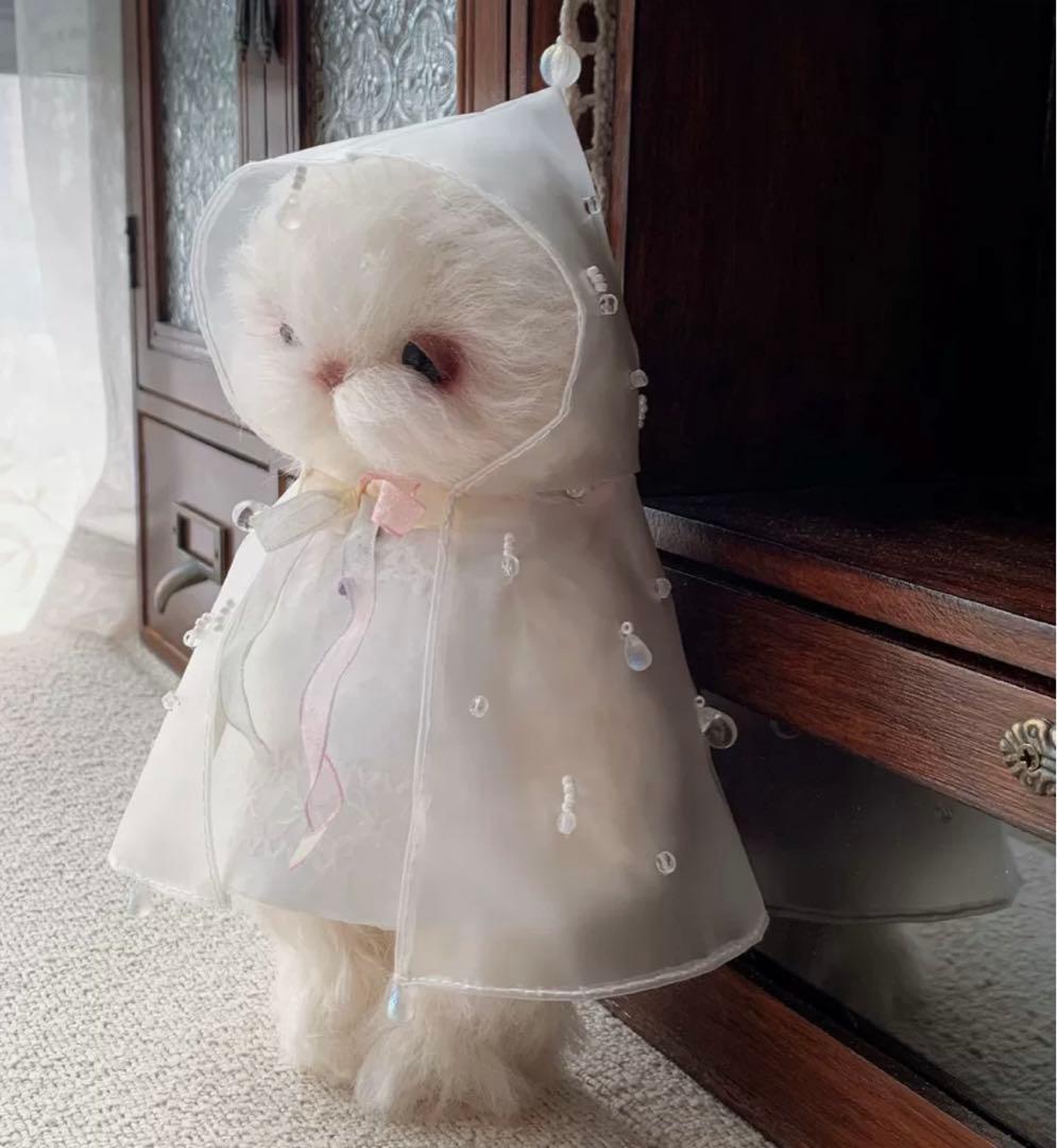 甘えん坊垂れ耳うさぎ ぬいぐるみ アーティストベア ハンドメイド 海外作家様