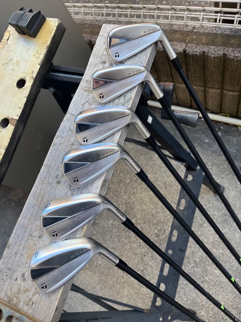 中古アイアン　テーラーメイド P770 2023 6本セット　travil 85