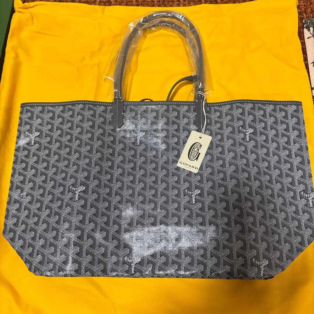 Goyard サンルイ グレー トートバッグ ポーチ付き 新品未使用