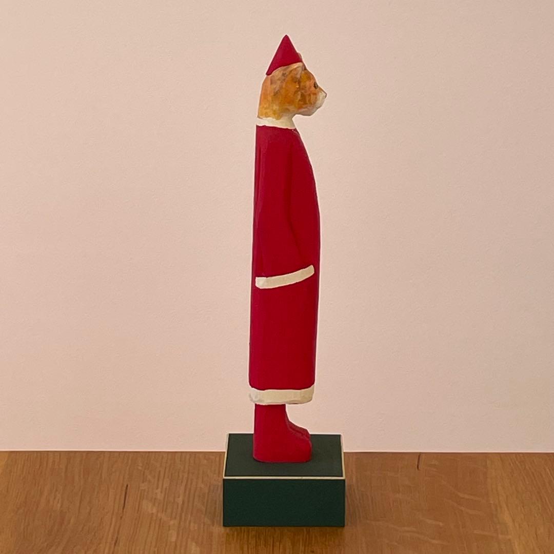 イソベサンタ アニマルサンタ ネコ 茶白