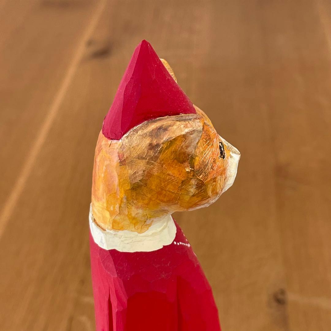 イソベサンタ アニマルサンタ ネコ 茶白