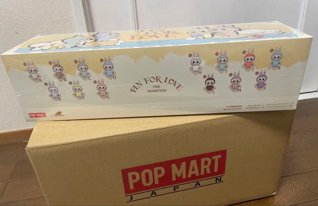 ラブブ　PIN FOR LOVE 　アソートボックス　　新品未開封　シュリンク付