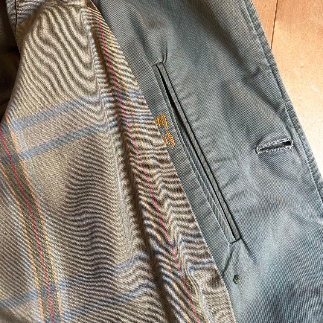 Burberrys 一枚袖 コマンダー2 玉虫色 英国製 ビンテージコート