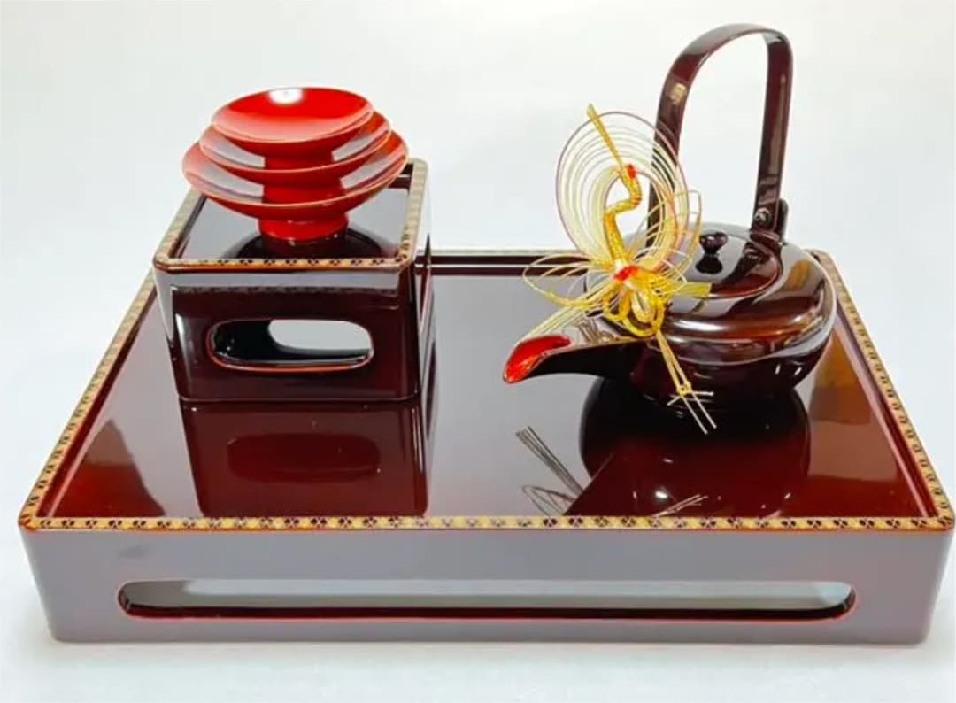 屠蘇器 越前塗りお正月 ひな祭りECHIZEN Urushi