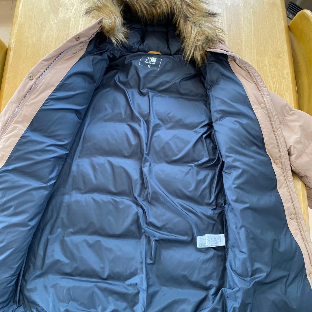 karimor ベージュ ダウンジャケット フード付き