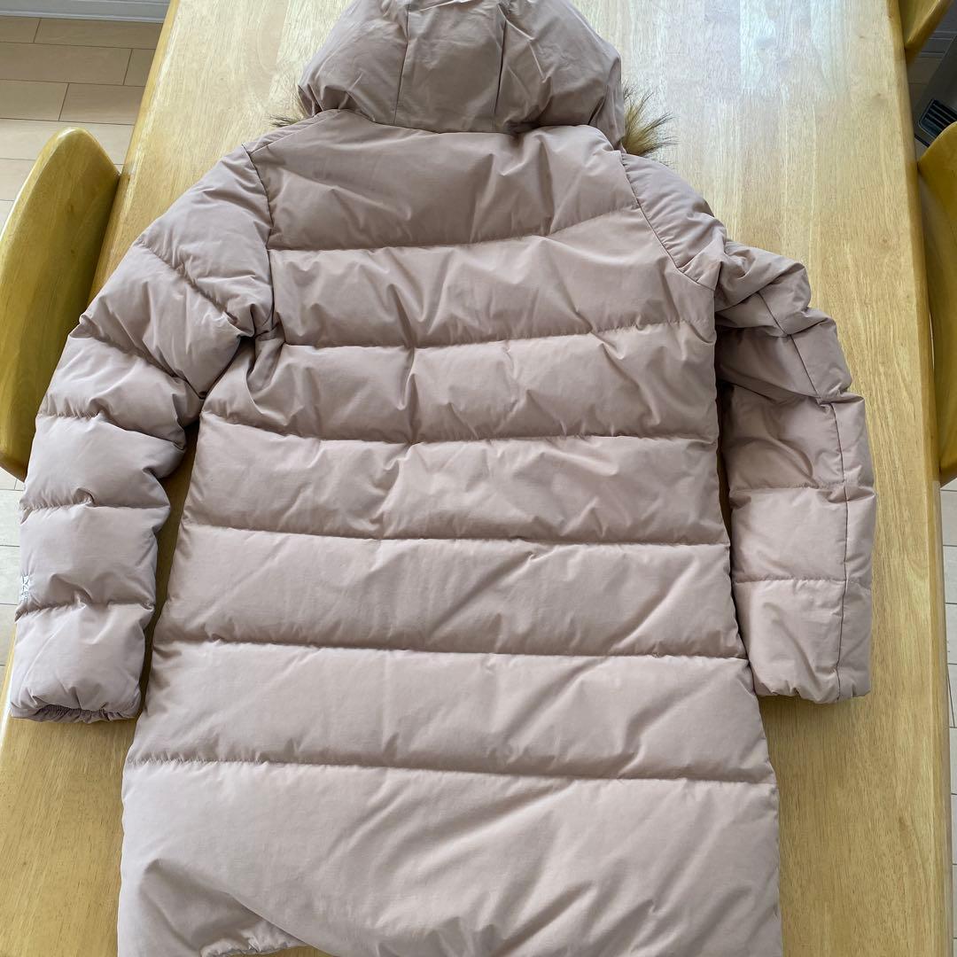 karimor ベージュ ダウンジャケット フード付き