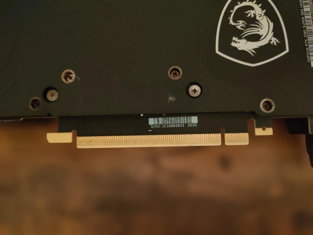 グラフィックボード・グラボ・ビデオカード MSI GeForce RTX Sea Hawk RTX 2080 SUPER