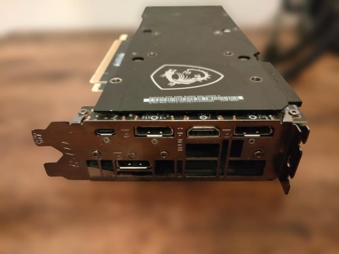 グラフィックボード・グラボ・ビデオカード MSI GeForce RTX Sea Hawk RTX 2080 SUPER