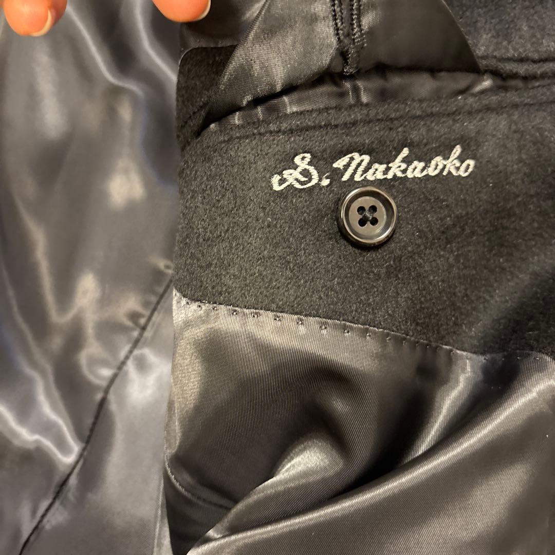 美品⭐️pierre cardin カシミヤ100% ロングコート　ブラック　XL