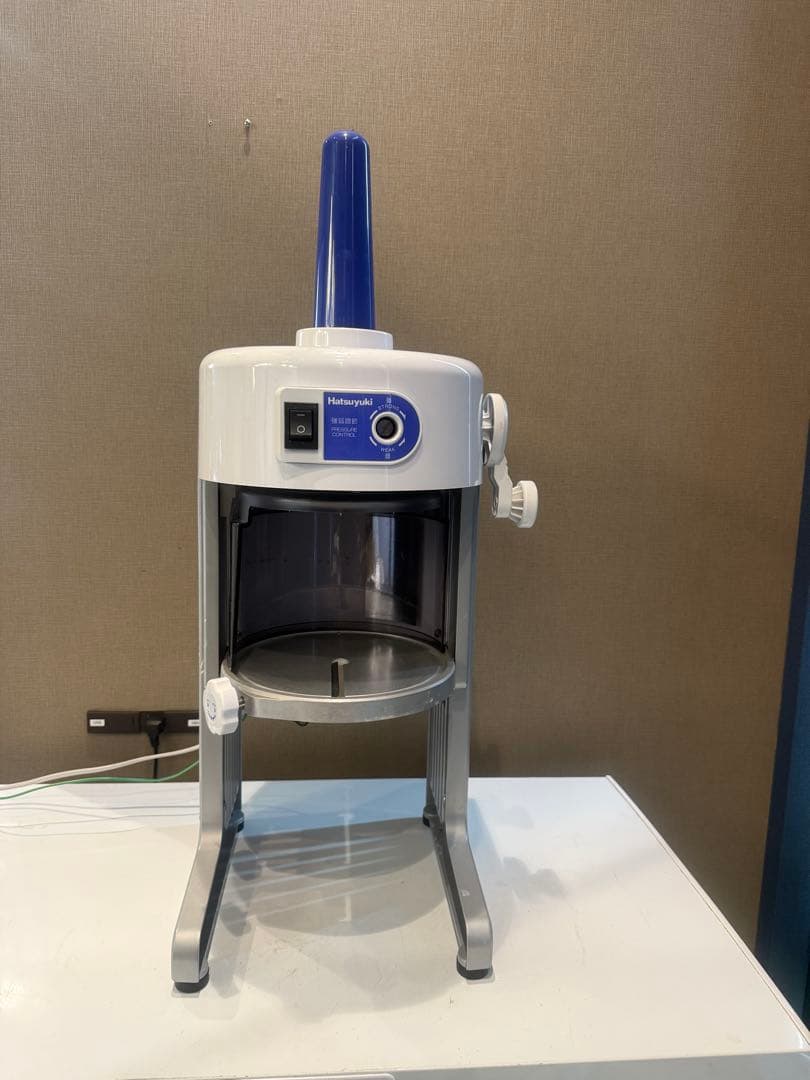 作動良好 初雪 電動式ブロック アイススライサーBASYS HB-310B