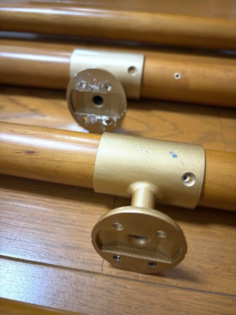 木製手すり　介護　看護　５本セット