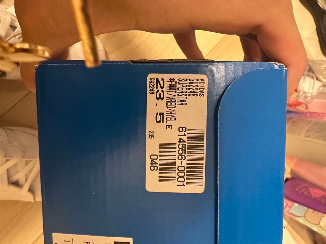 adidas Superstar ミッキーマウス 23.5cm