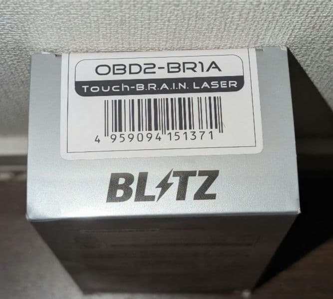 BLITZ TL403Rレーダー探知機 OBDIIアダプOBD2-BR1A中古品