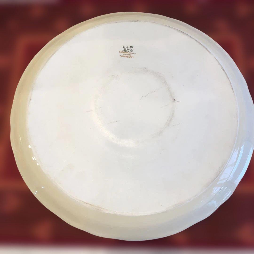 ベルナルドリモージュ　ルイ15世シリーズ　フランスアンティークプレート