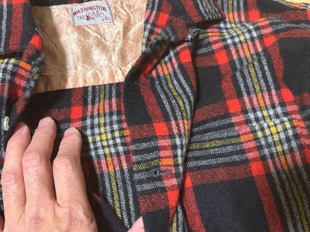 な*だ様 50s WASHINGTON DEECEEビンテージ　ループカラー　ウ