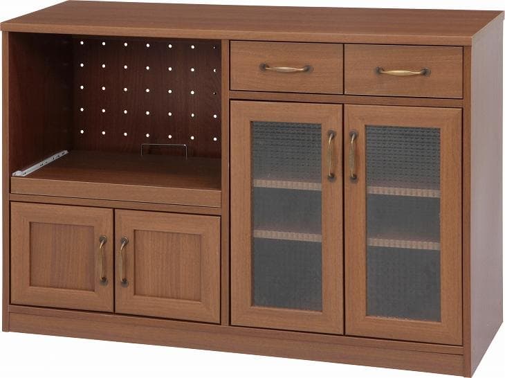 《新品・送料無料》キッチンカウンター　１２０幅　ＭＢＲ