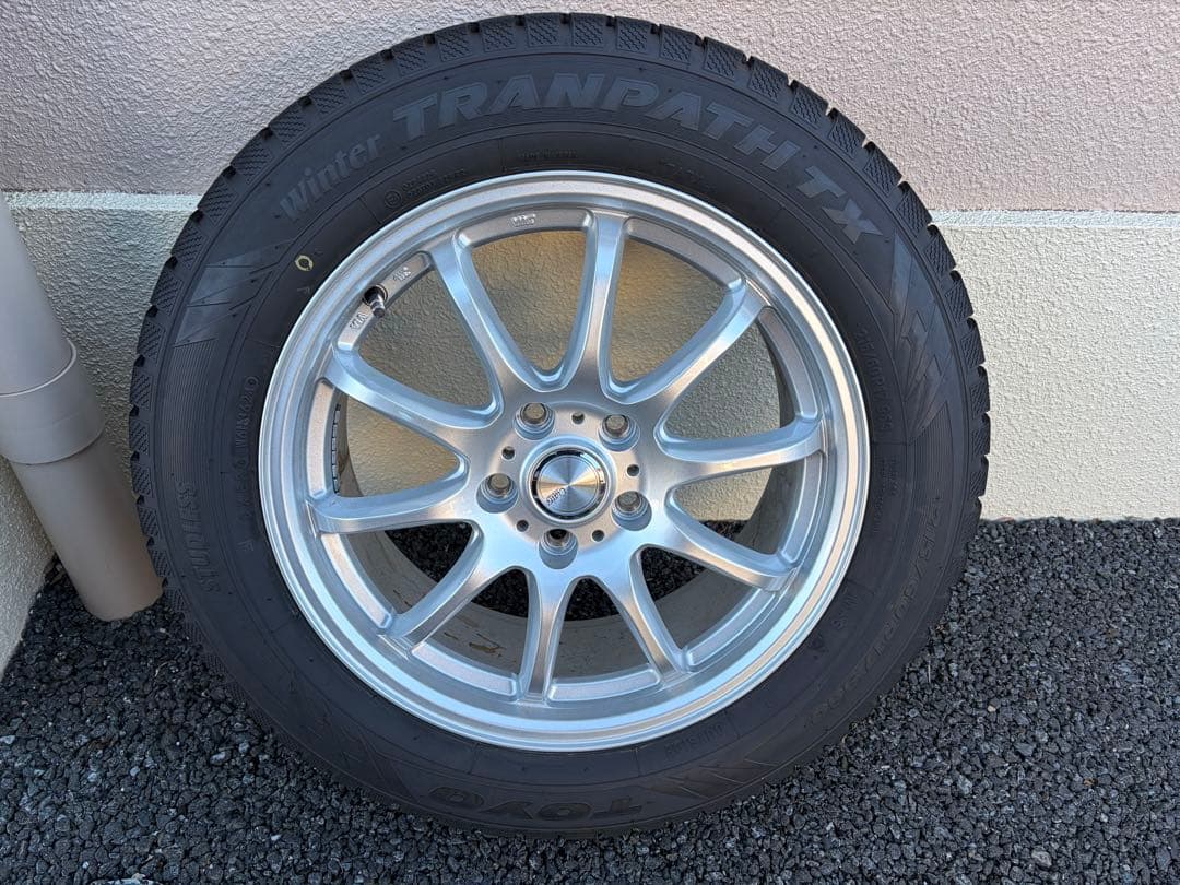 ラーメン丸215/60R17 96Q スタッドレス ホイール4本セット