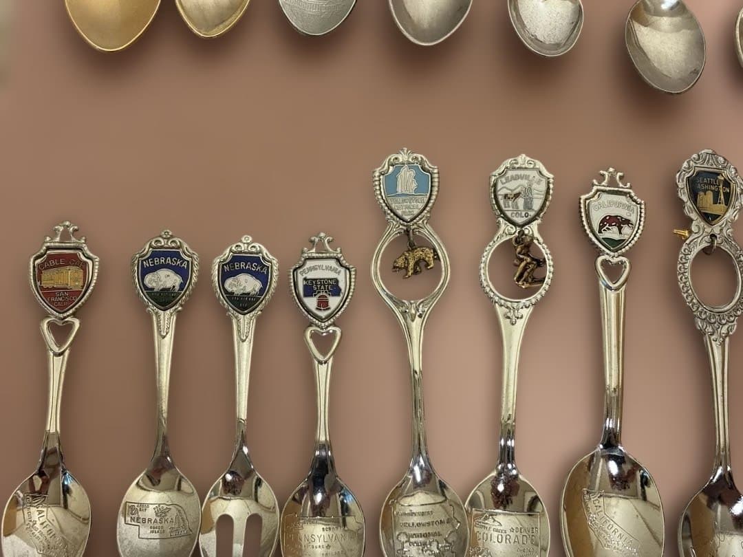 世界各地　アンティーク　スプーン