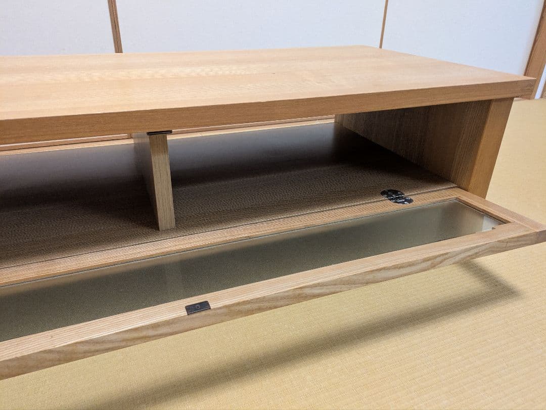 直接引取のみ！　無印良品　タモ材　木製　シンプル　テレビ台　無印　MUJI