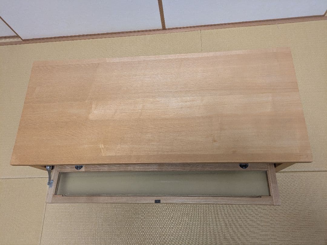 直接引取のみ！　無印良品　タモ材　木製　シンプル　テレビ台　無印　MUJI