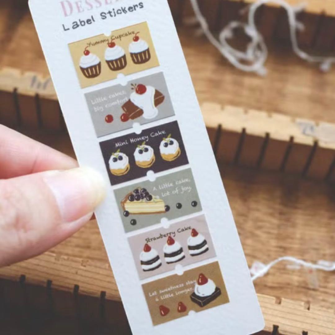 ②☆海外マステ☆ sonia さん ラベラー Dessert