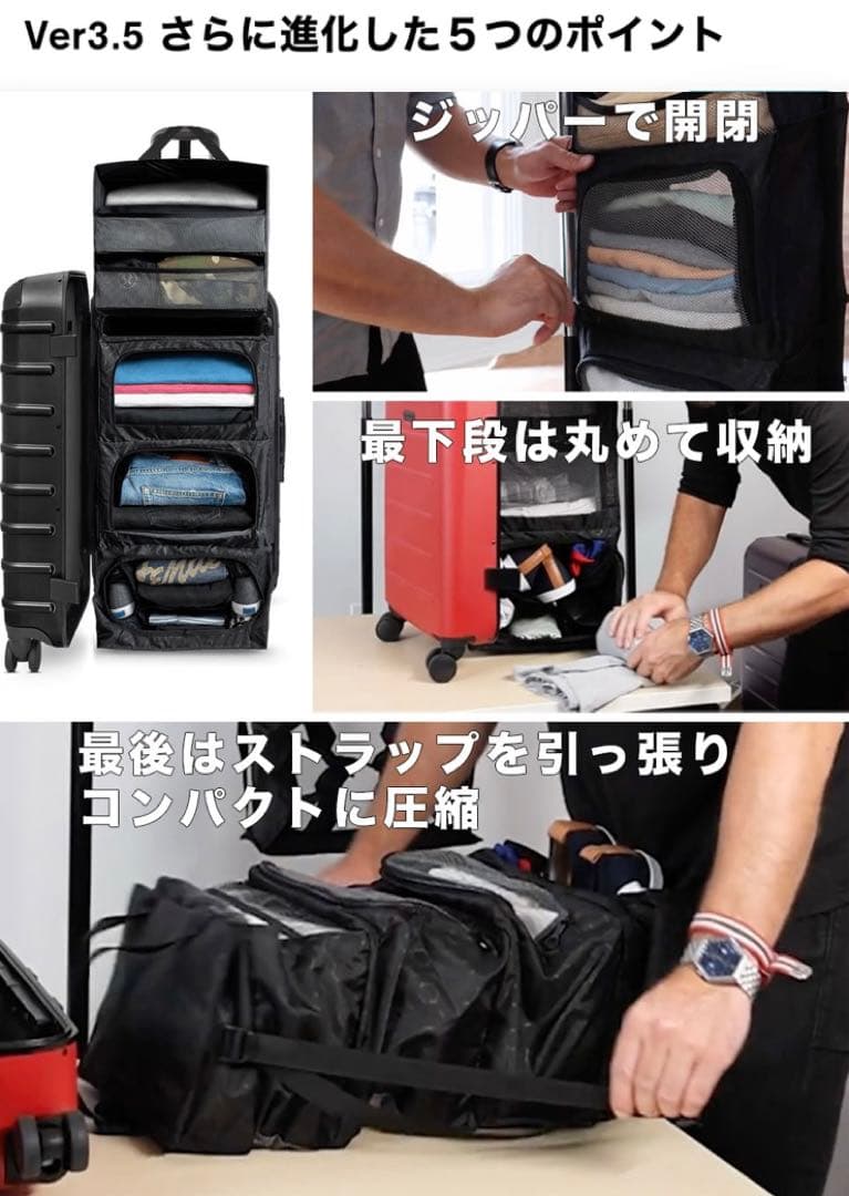 新品 ソルガードSOLGAARD Trunk Closet 60L スーツケース