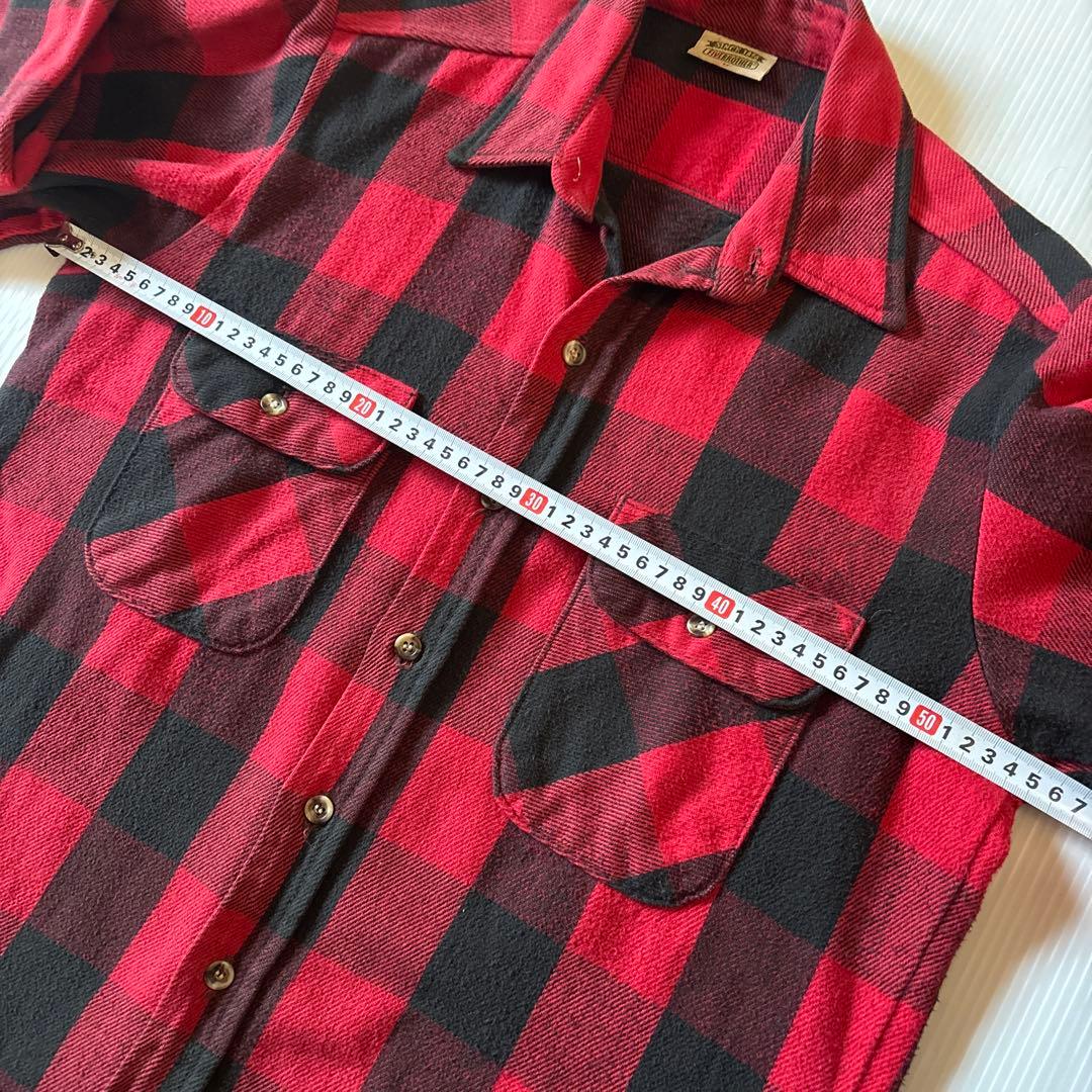 90s ファイブブラザー FIVEBROTHER ネルシャツ