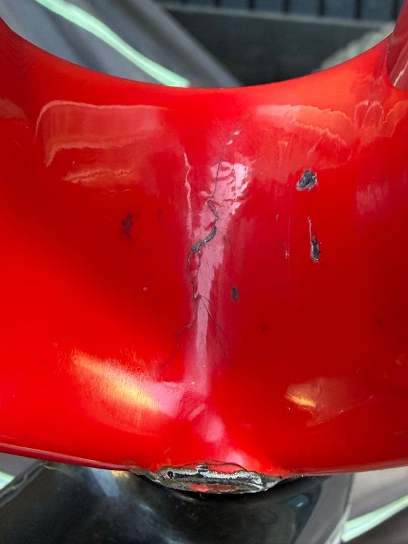 COLNAGO CX-ZERO カーボンフレームセット フォーク塗装割れ？