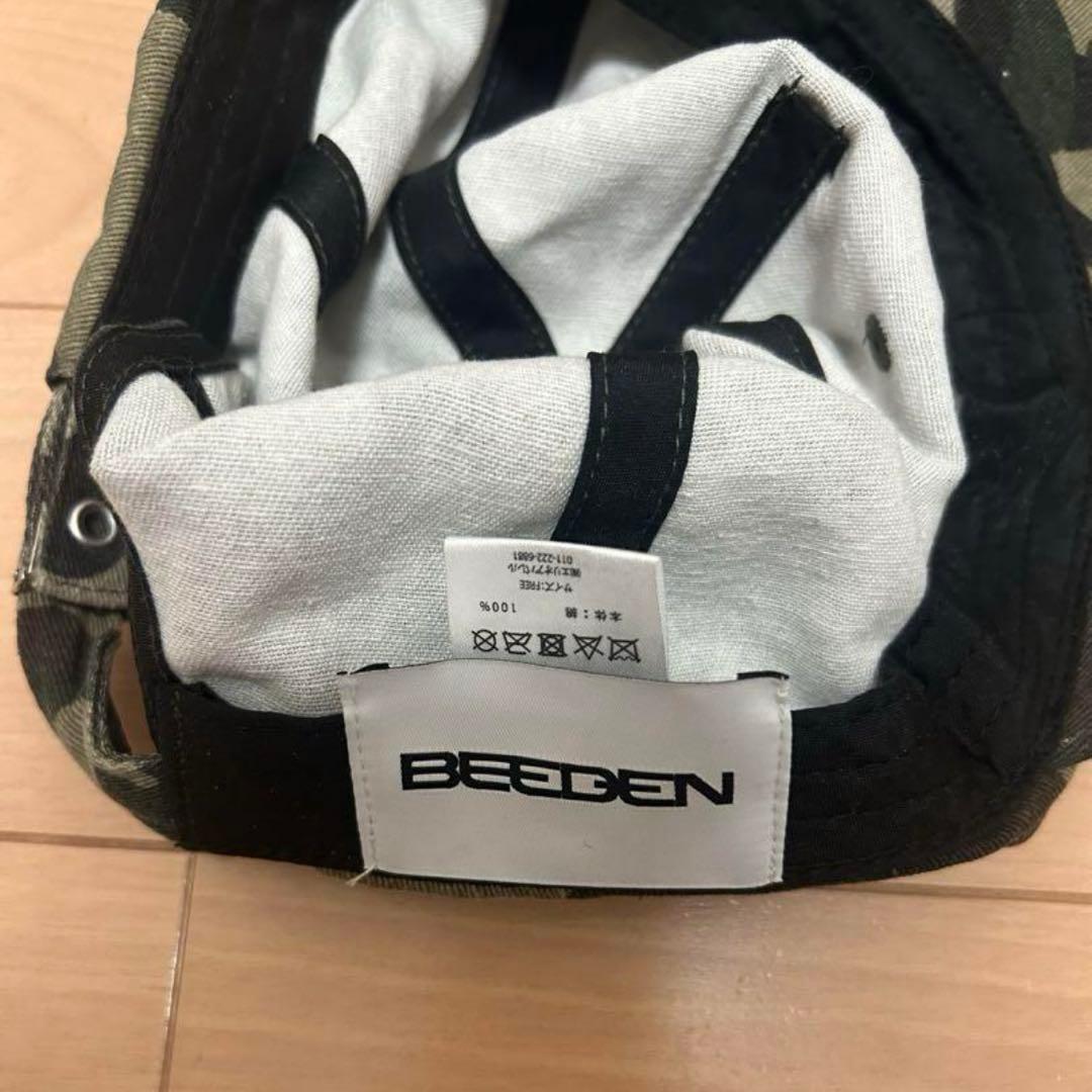 【早い者勝ち】　BEEDEN CAP ビーデン　キャップ　迷彩柄