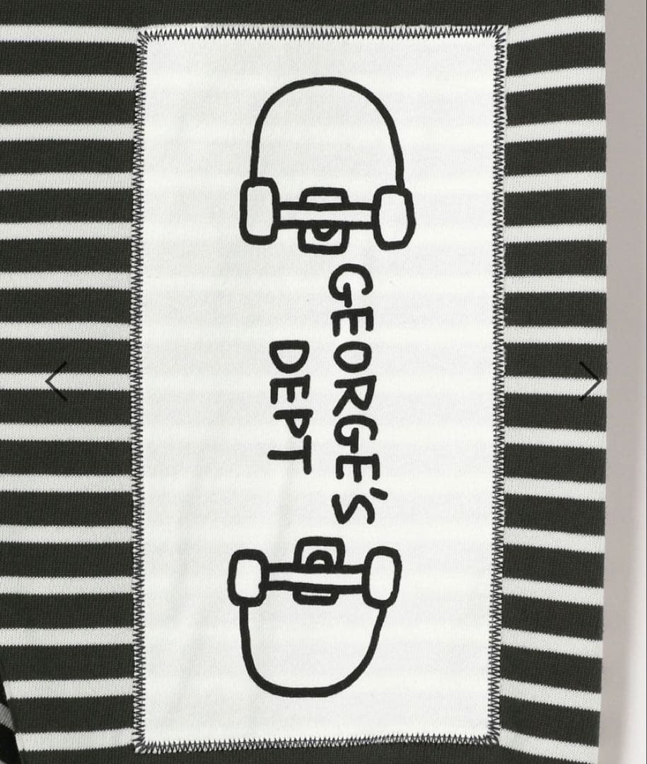 新品 E'S ボーダーロンT2 L