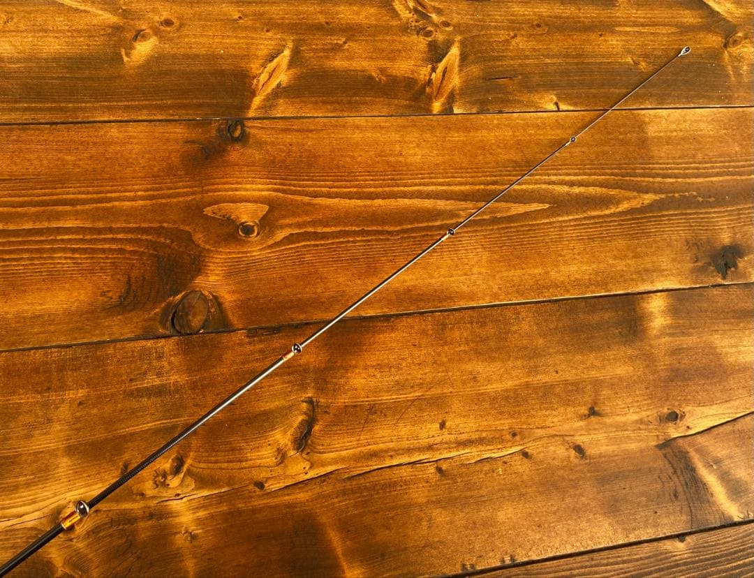 新品未使用　トラウトロッド　4ft9インチ ウッドグリップ　ベイトテレスコロッド